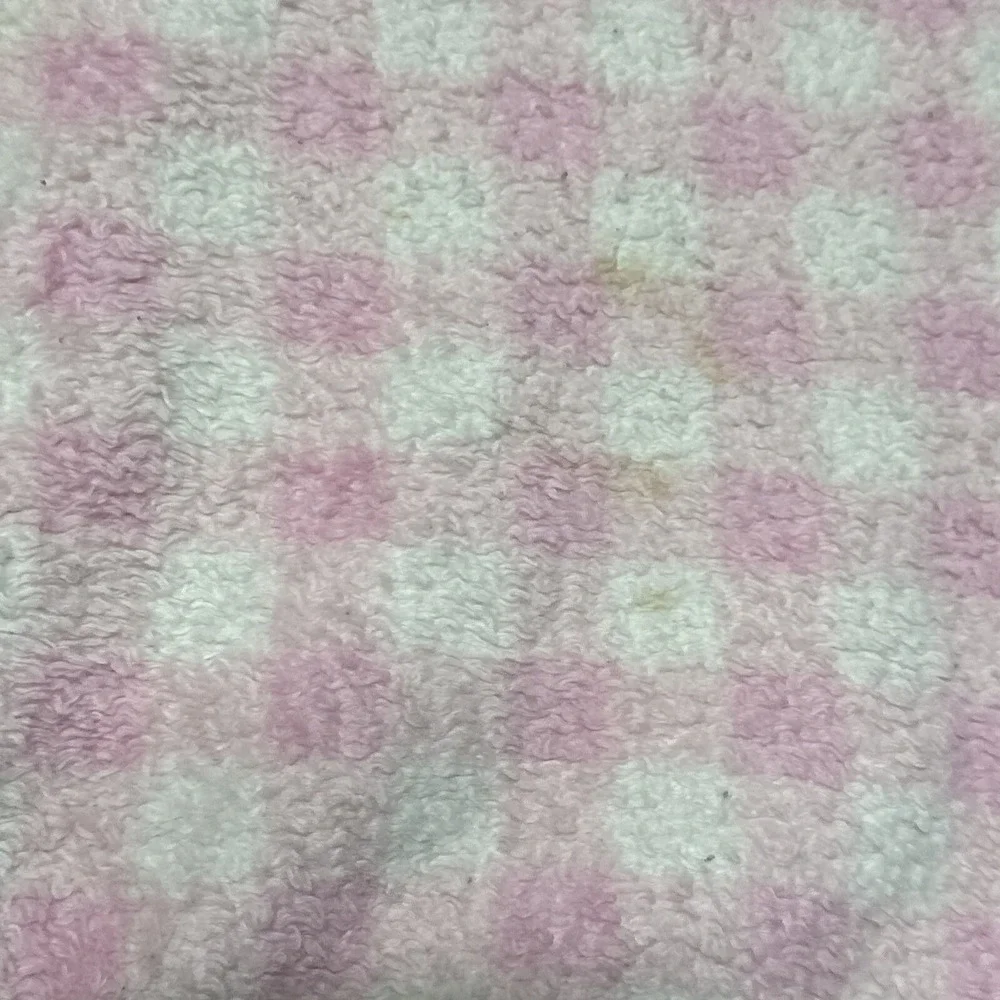 Parents Choice Pink Check Butterfly Baby Blanket Flowers Flutter-By Baby Girl